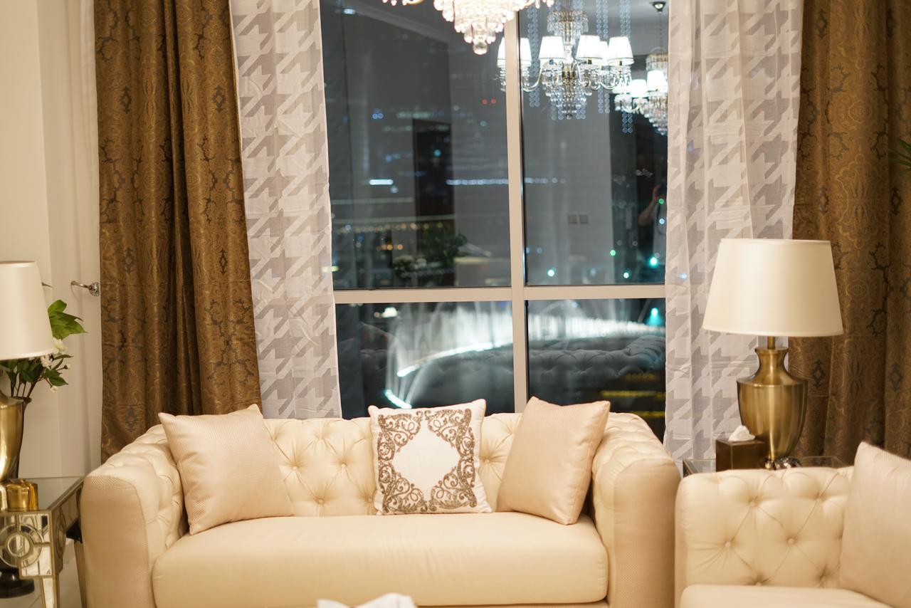 Elite Royal Apartment - Full Burj Khalifa & Fountain View - Opal - 2 Bedrooms Plus 1 Open Bedroom Without Partition Dubái Exterior foto